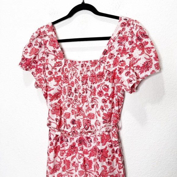 Anthropologie Find Me Now Effie Red Jumpsuit XL - Picture 10 of 15